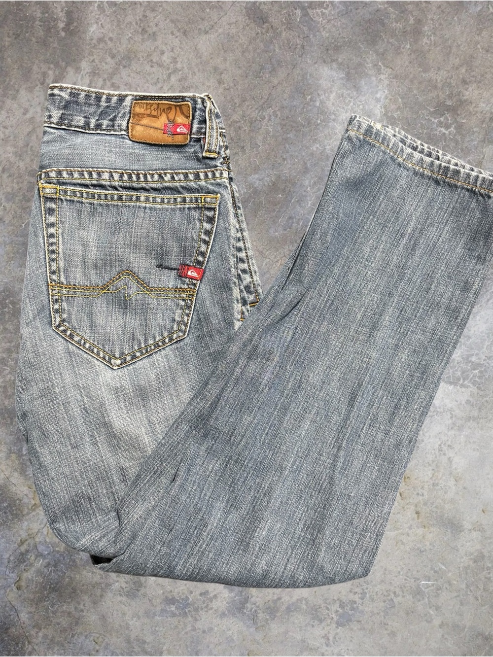 Y2K Quiksilver Quikjean Light Wash Jeans